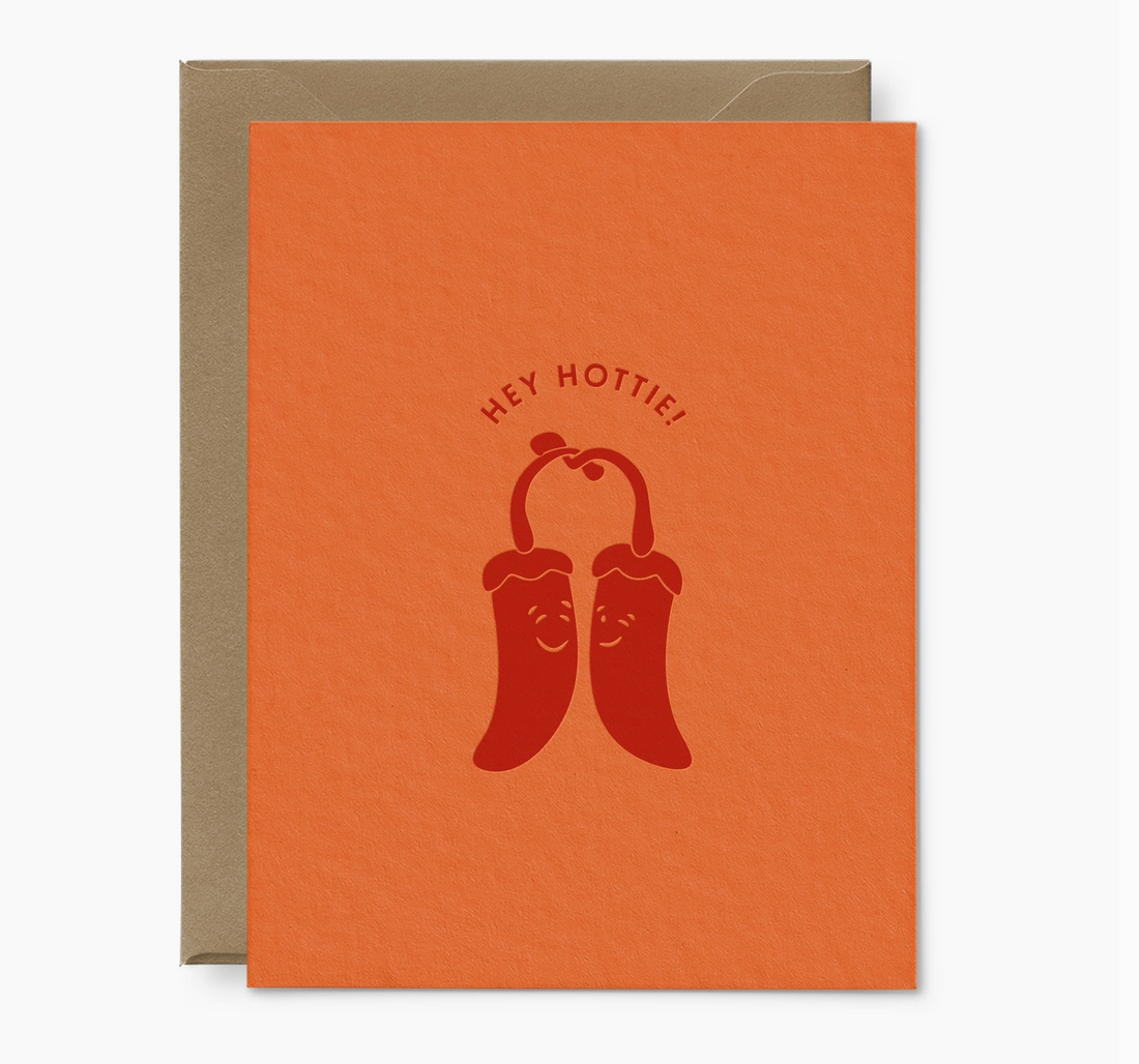 "Hey Hottie" Pepper Card
