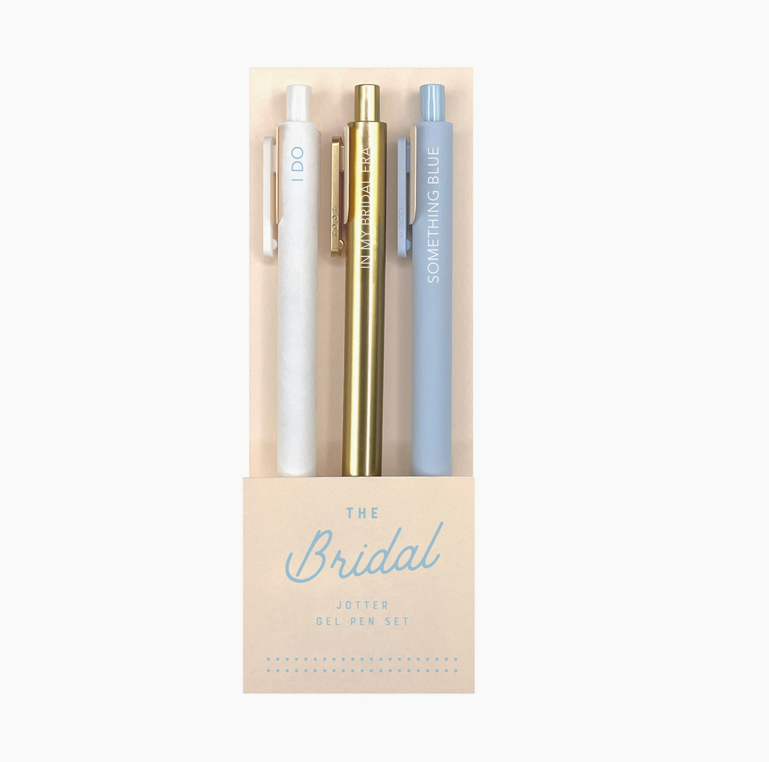 Bridal Jotter Gel Pen Set