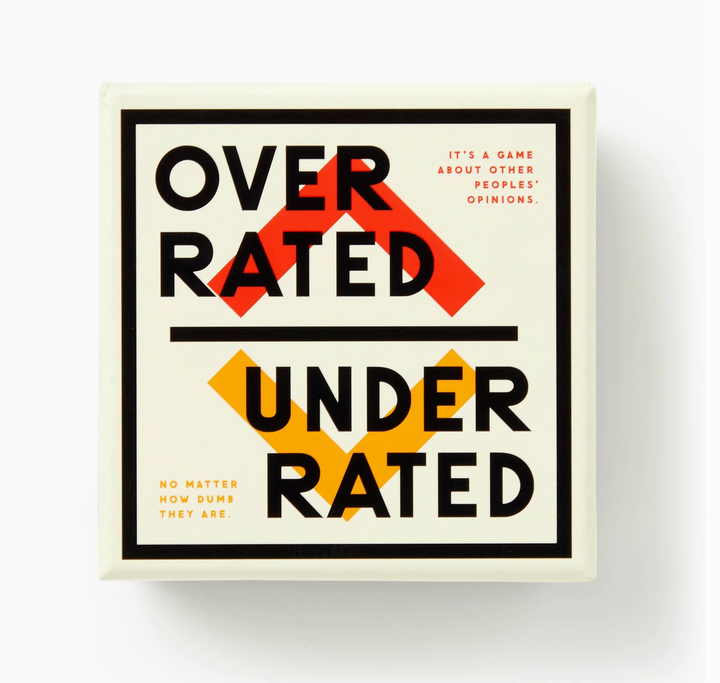 Overrated/Underrated Game