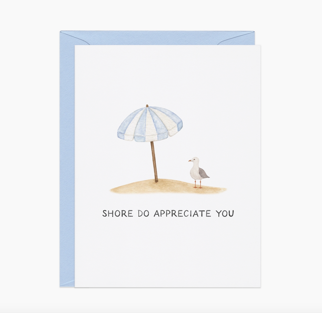"Shore Do Appreciate You" Card