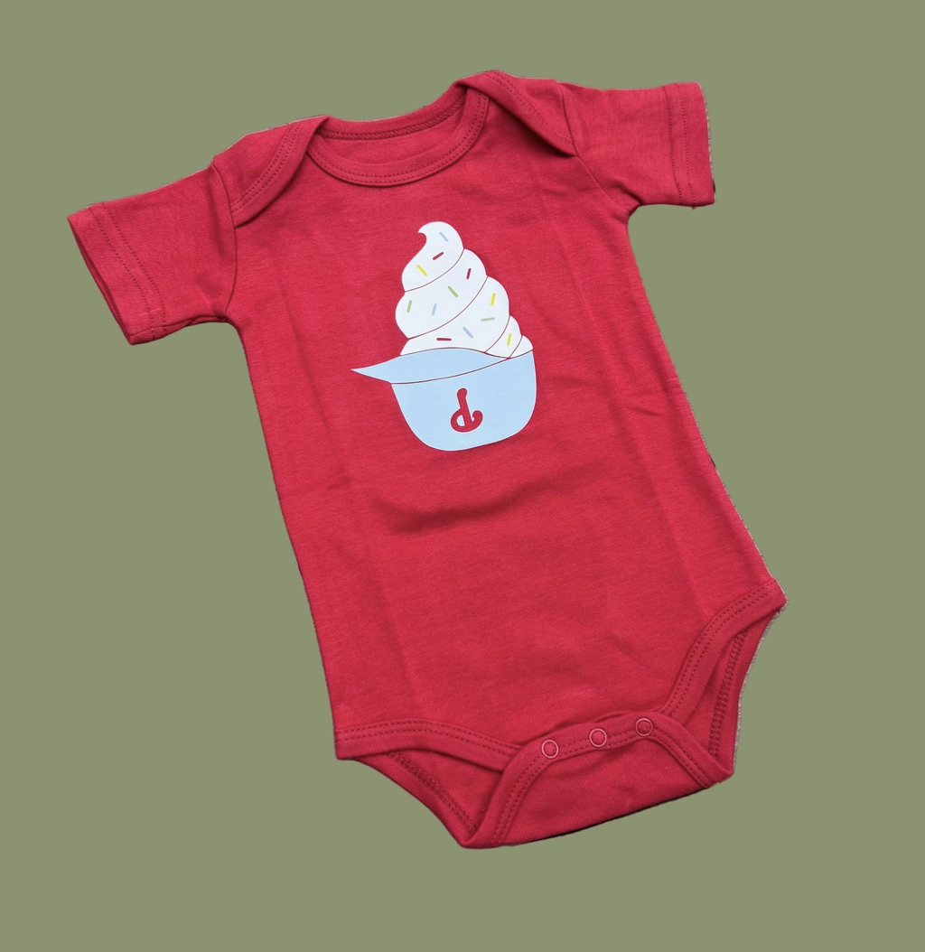 Phillies Ice Cream Onesie