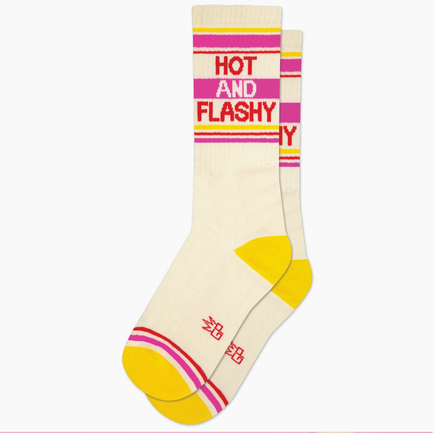 "Hot and Flashy" Gym Socks