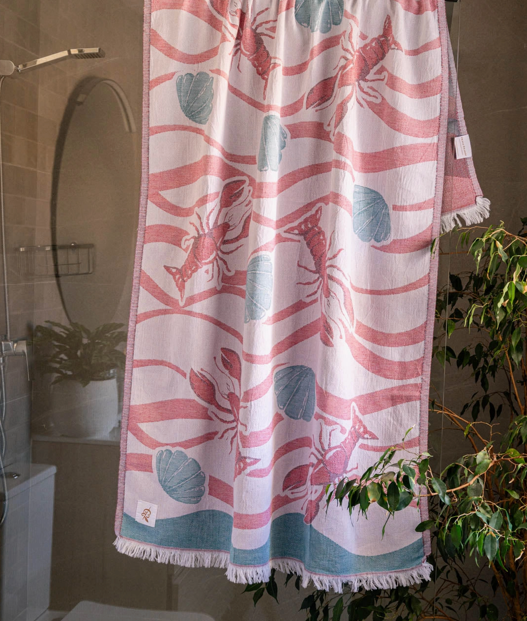 Lobster Beach Towel