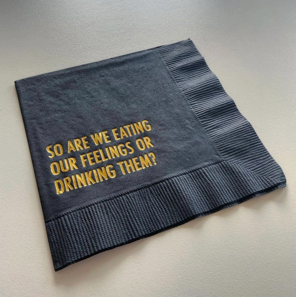 Drinking Feelings Cocktail Napkins