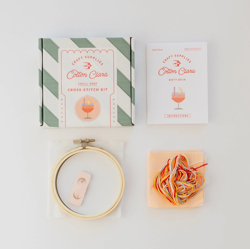Aperol Beginner Counteed Cross Stitch Kit