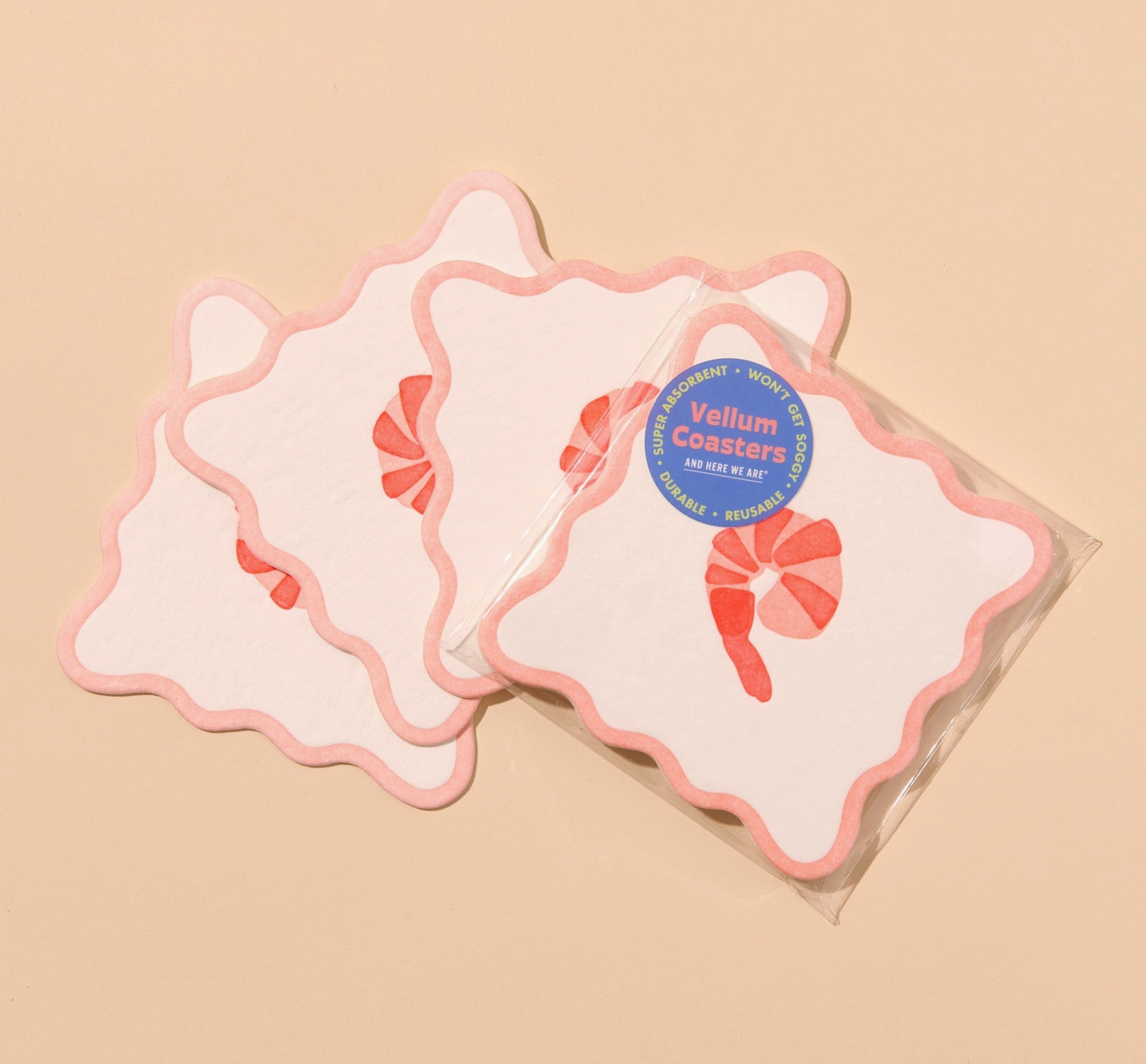 Crudite Vellum Coasters