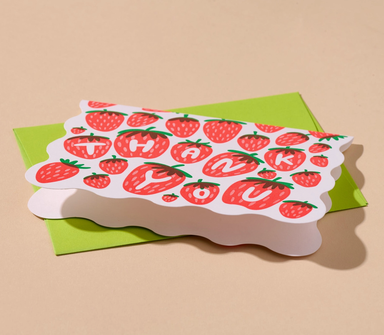 Strawberry Thank You Card Set