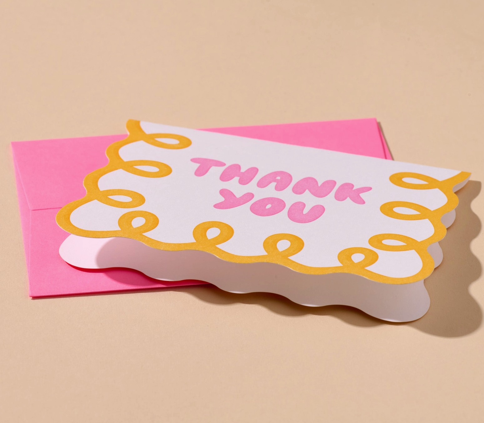 Coquette Pink Thank You Card Set