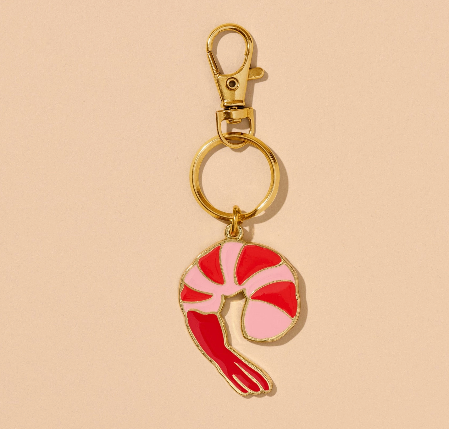 Cocktail Shrimp Keychain