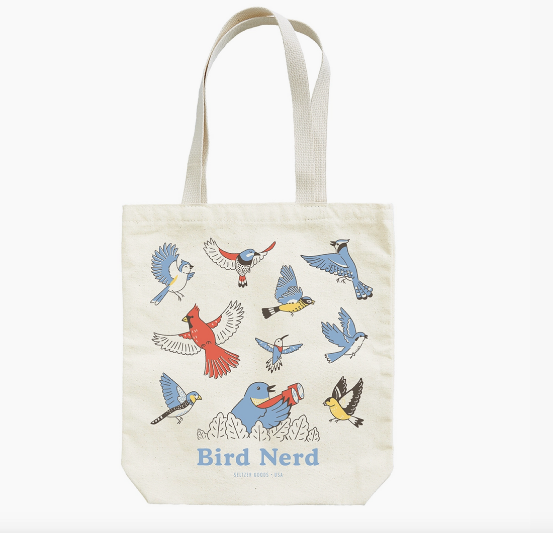 Bird Nerd Canvas Tote