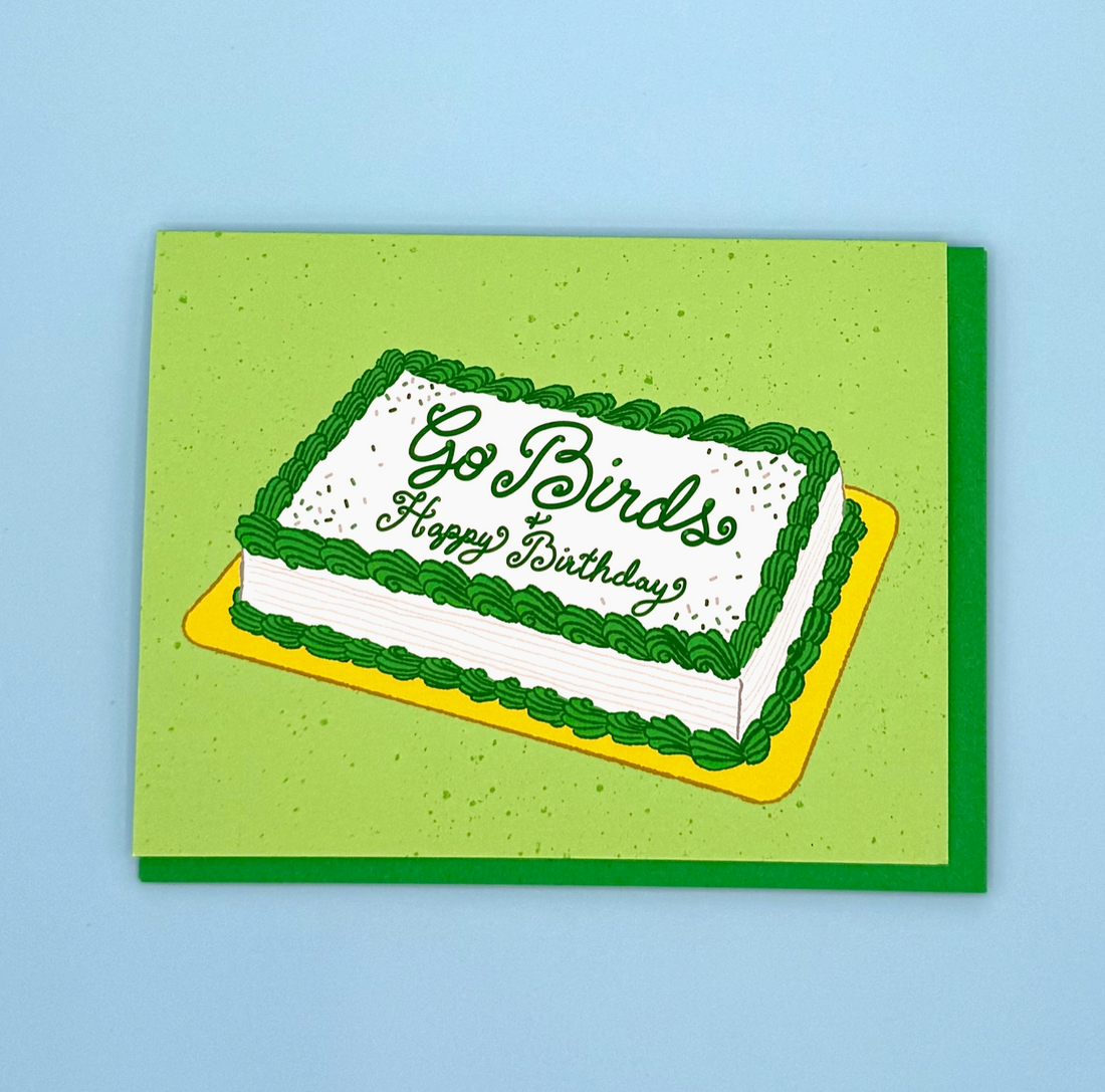Go Birds Happy Birthday Card