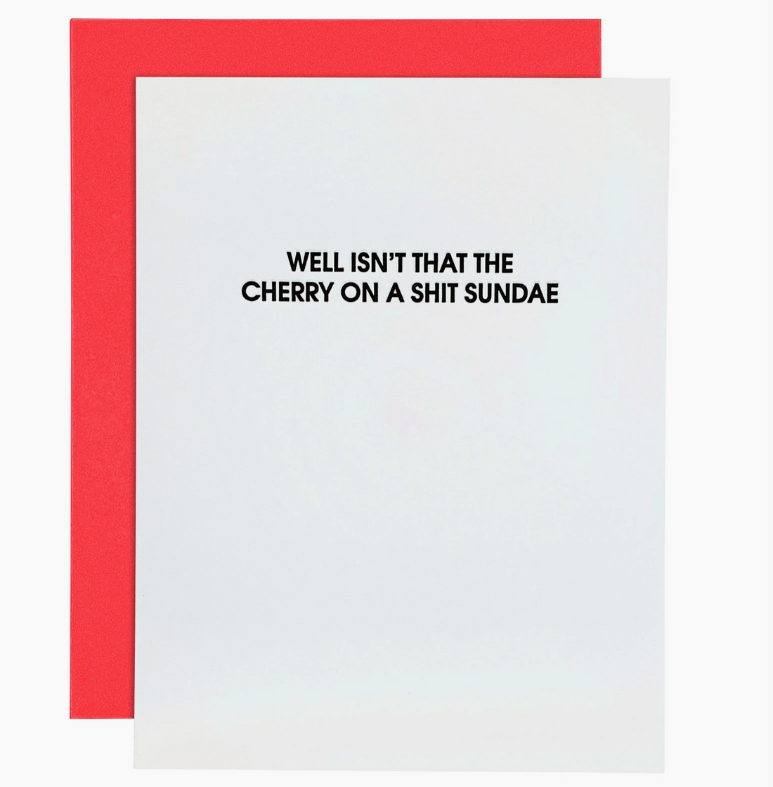 Shit Sundae Card