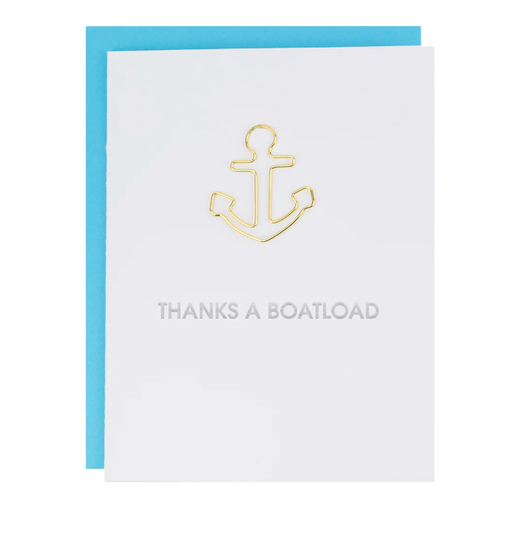 "Thanks A Boatload" Card