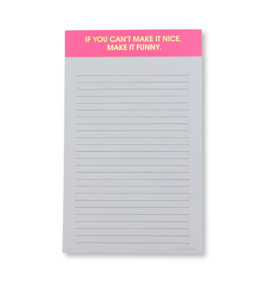 "Make It Funny" Notepad