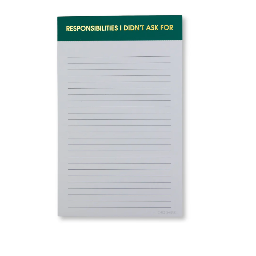 "Responsibilities I Didn&