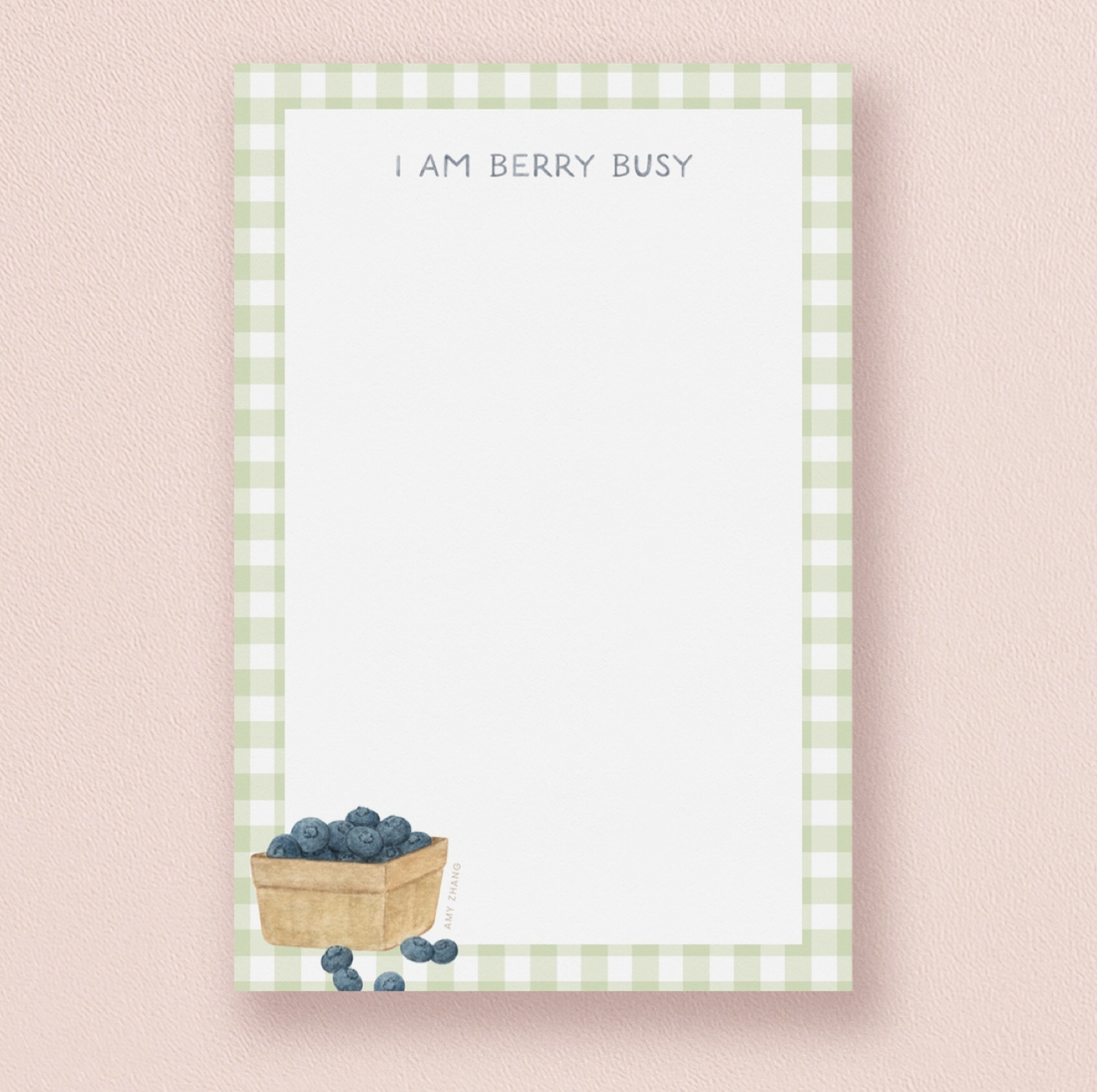"I am Berry Busy" Notepad