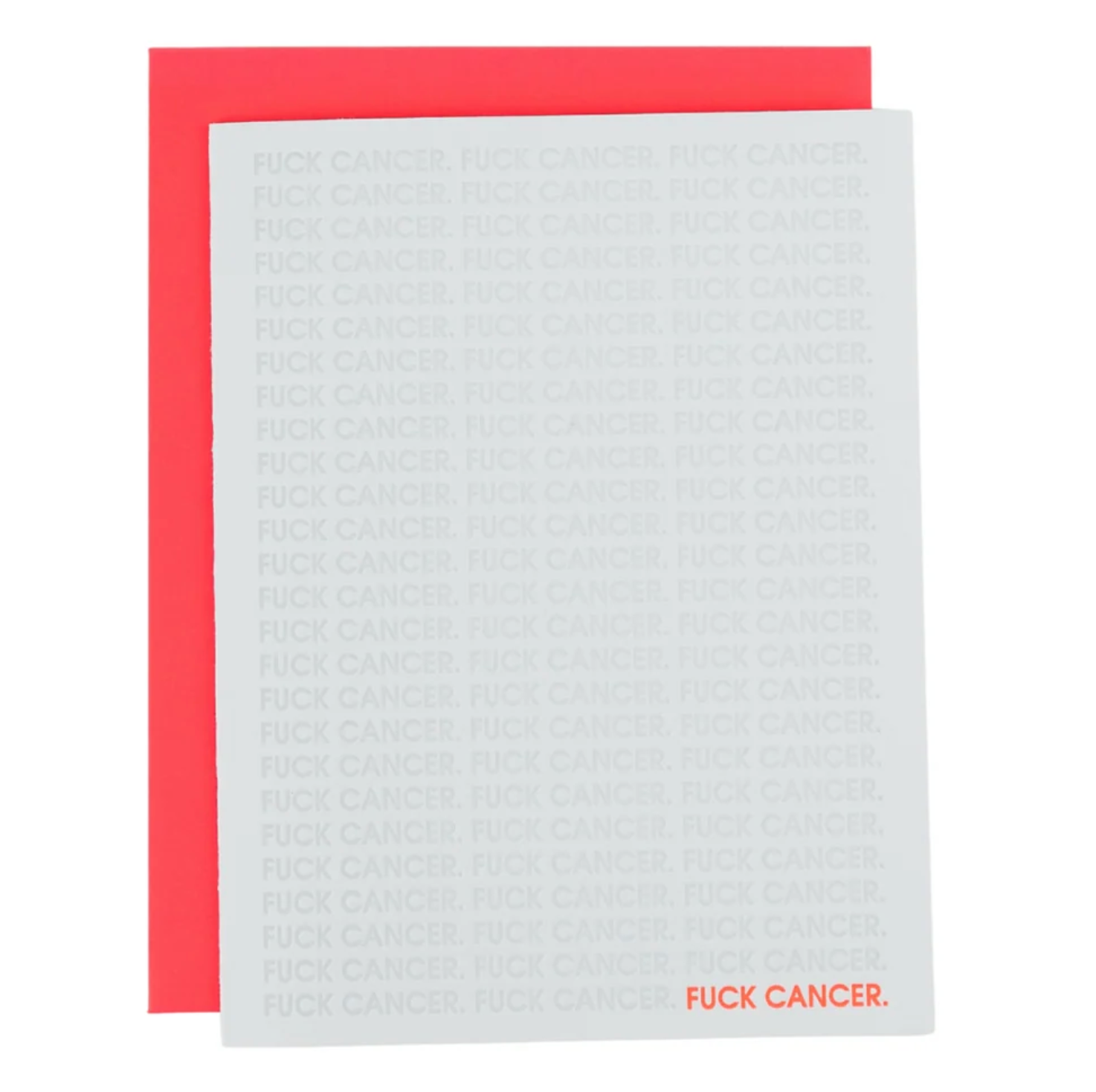 "Fuck Cancer" Card