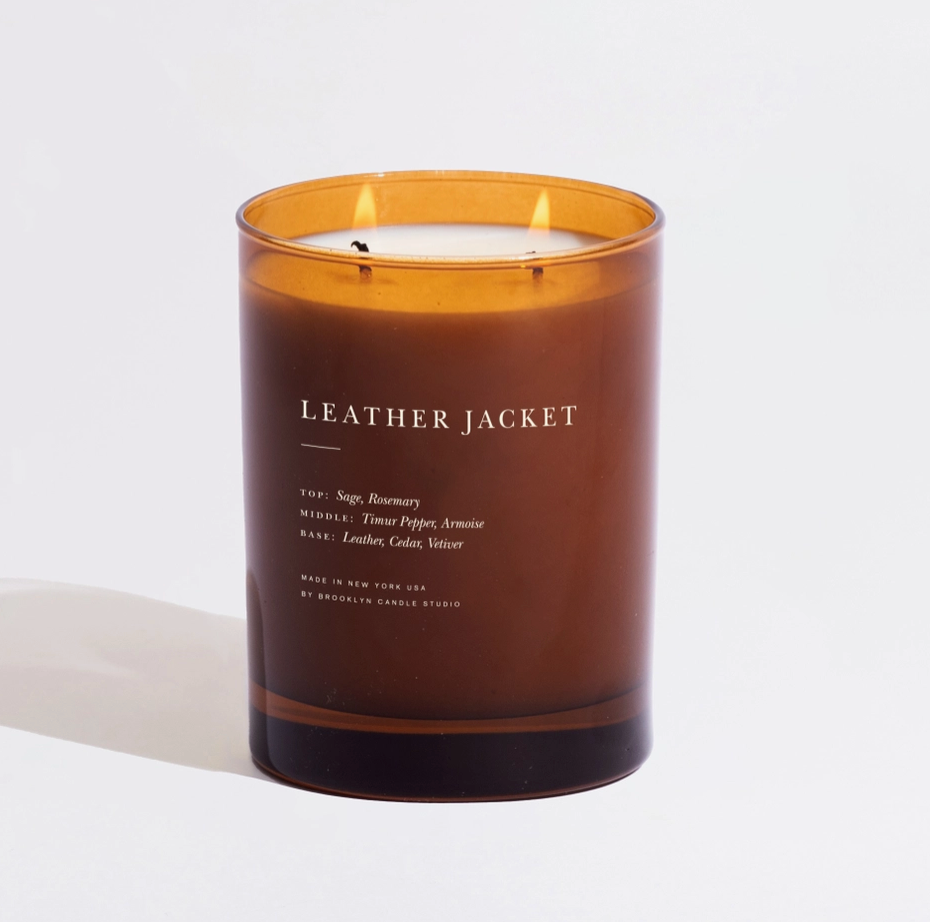 Leather Jacket Candle
