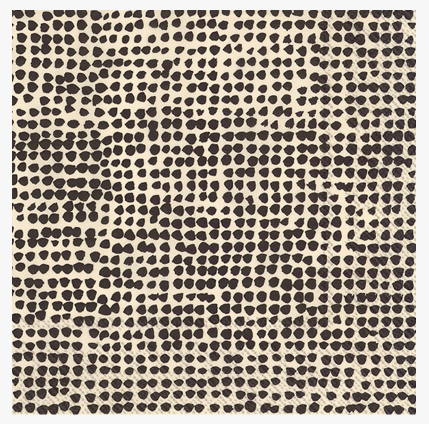 Orkanen Black Cocktail Napkins