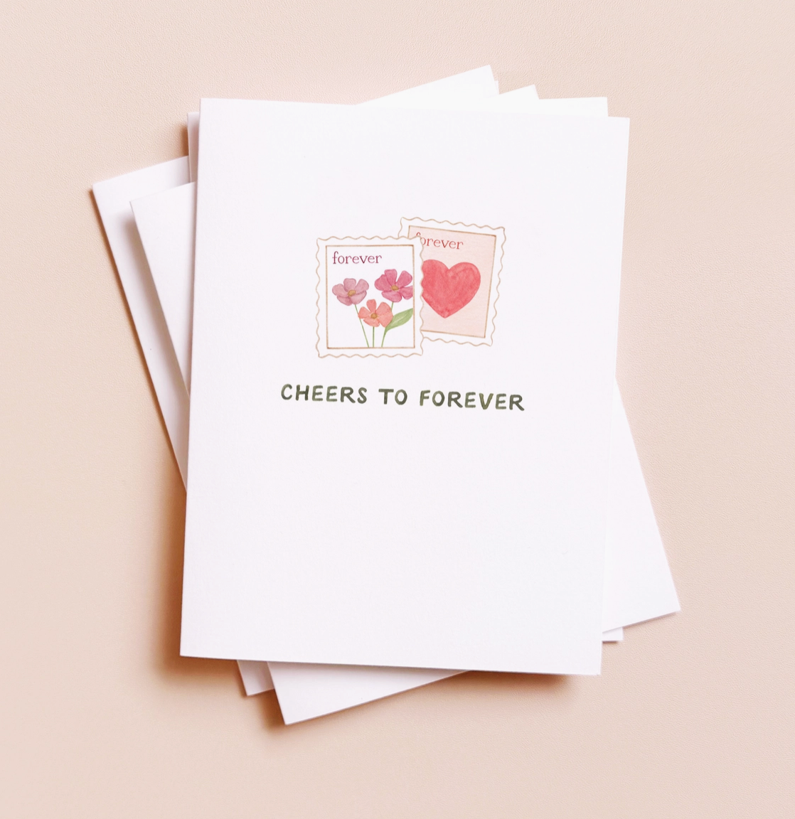 "Cheers Forever" Card