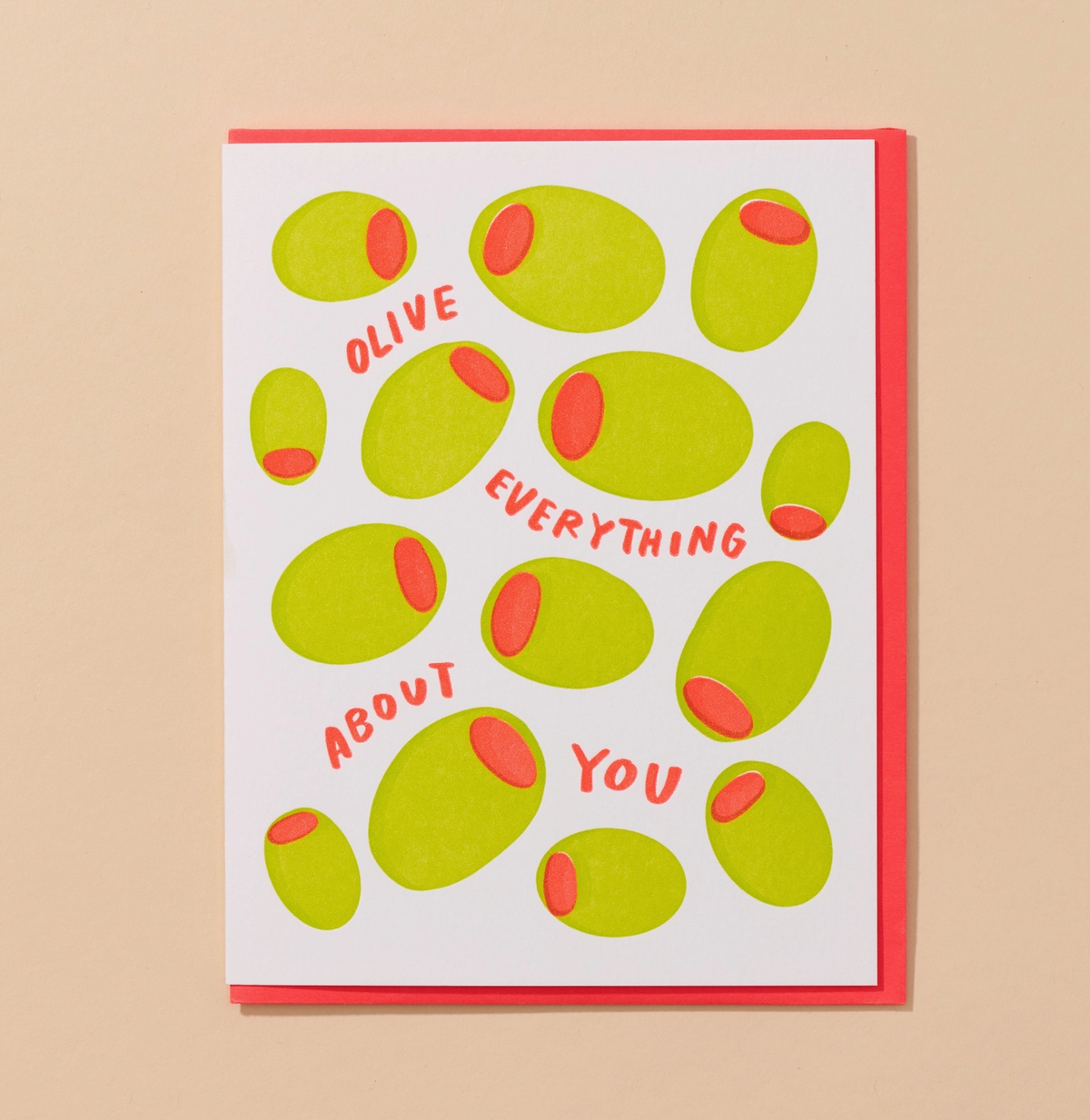 Olive Everything About You Card