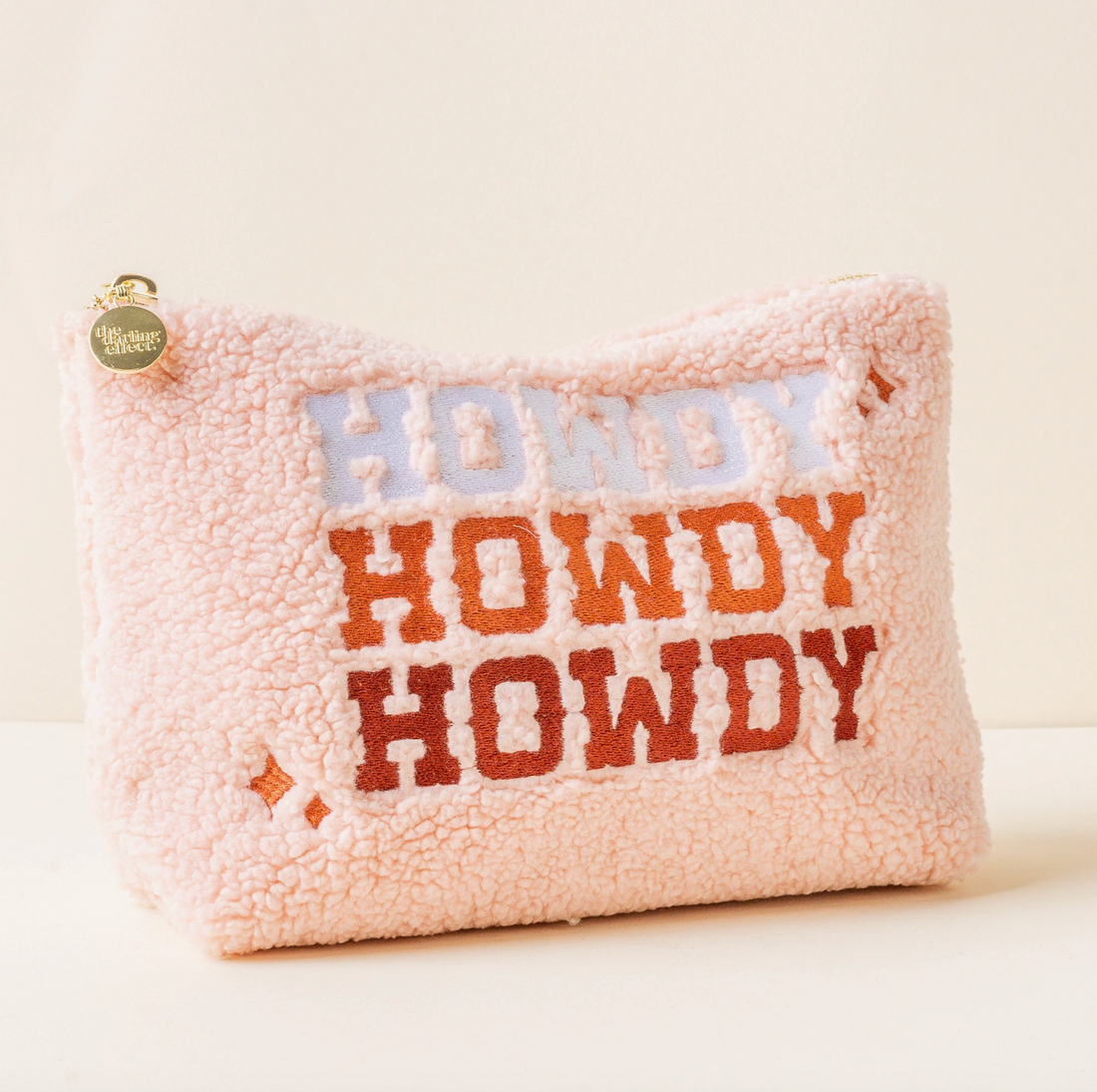 "Howdy" Teddy Pouch