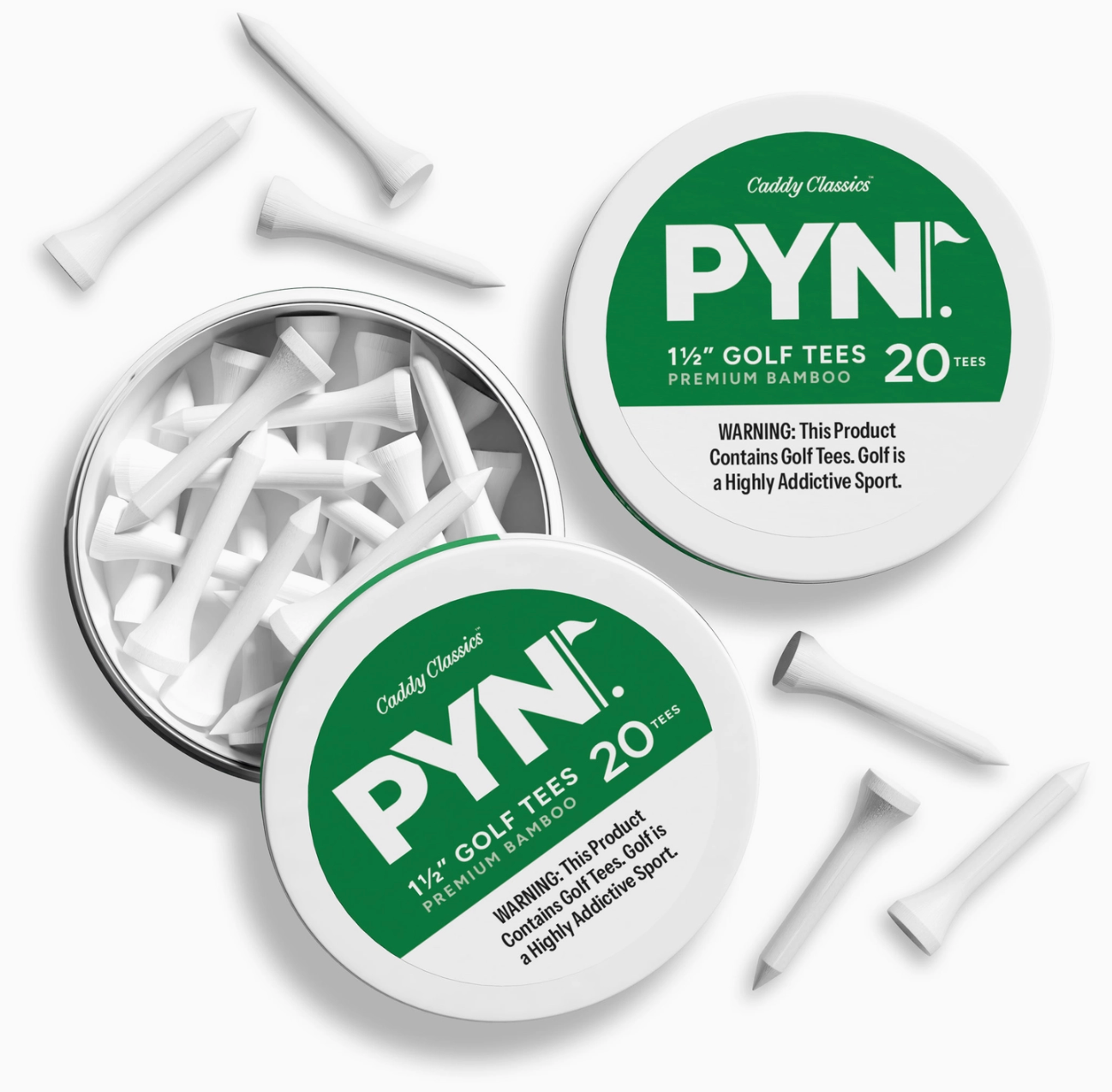 "Pyn" Golf Tees