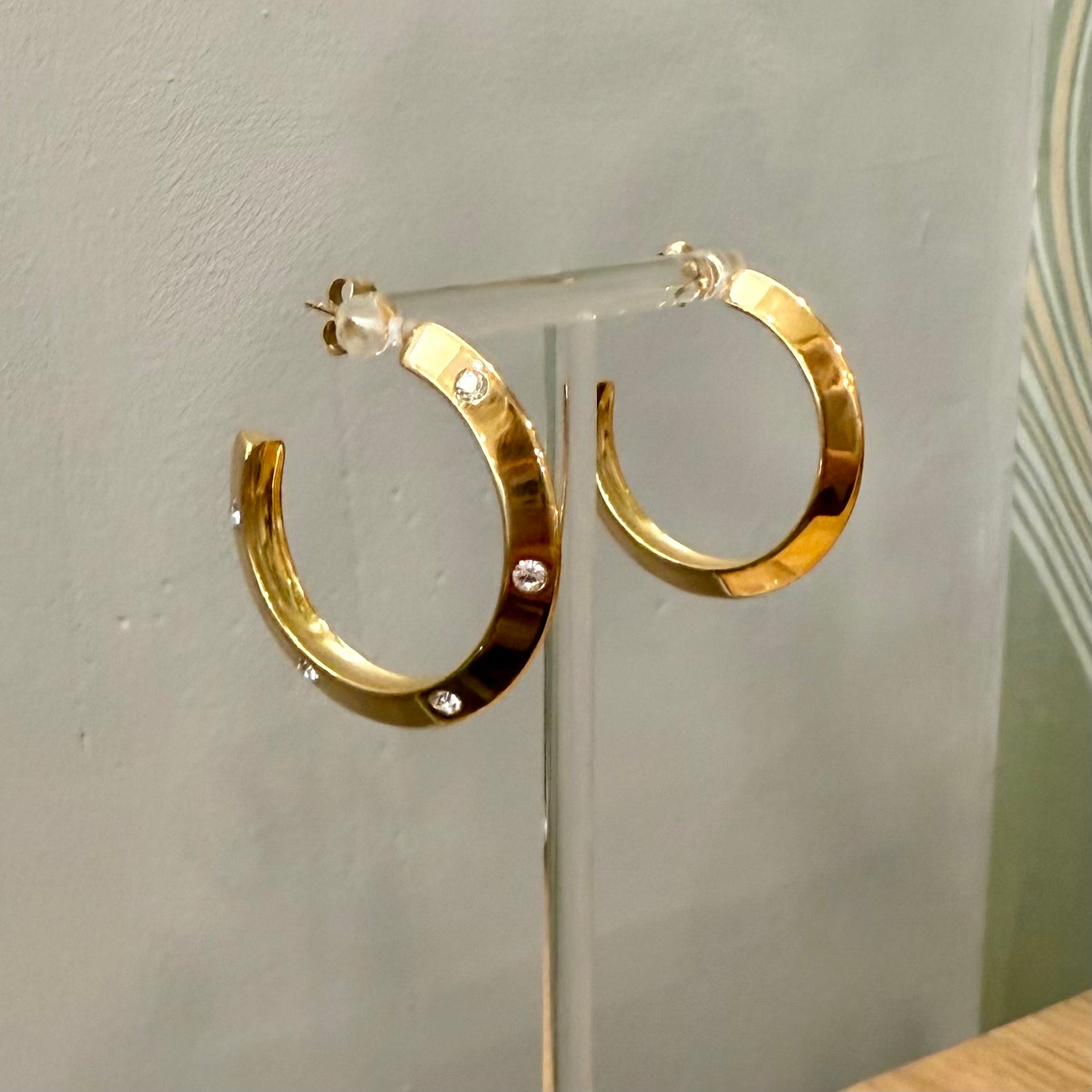 The Bev Gold Hoops