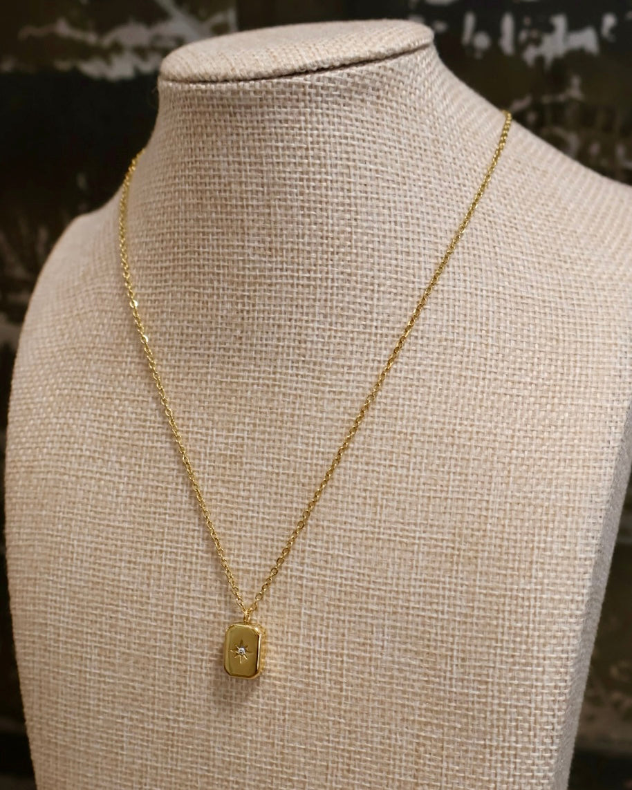 The Square Water Dweller Necklace