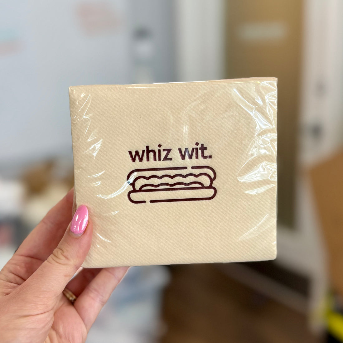 Whiz Wit Cocktail Napkin