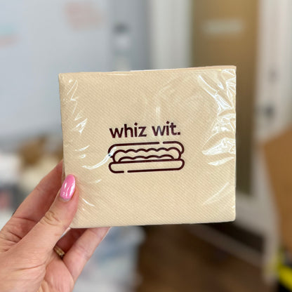 Whiz Wit Cocktail Napkin