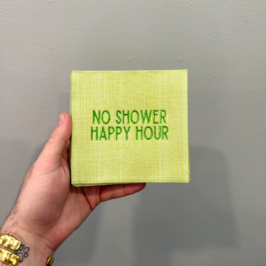 "No Shower Happy Hour" Cocktail Napkins