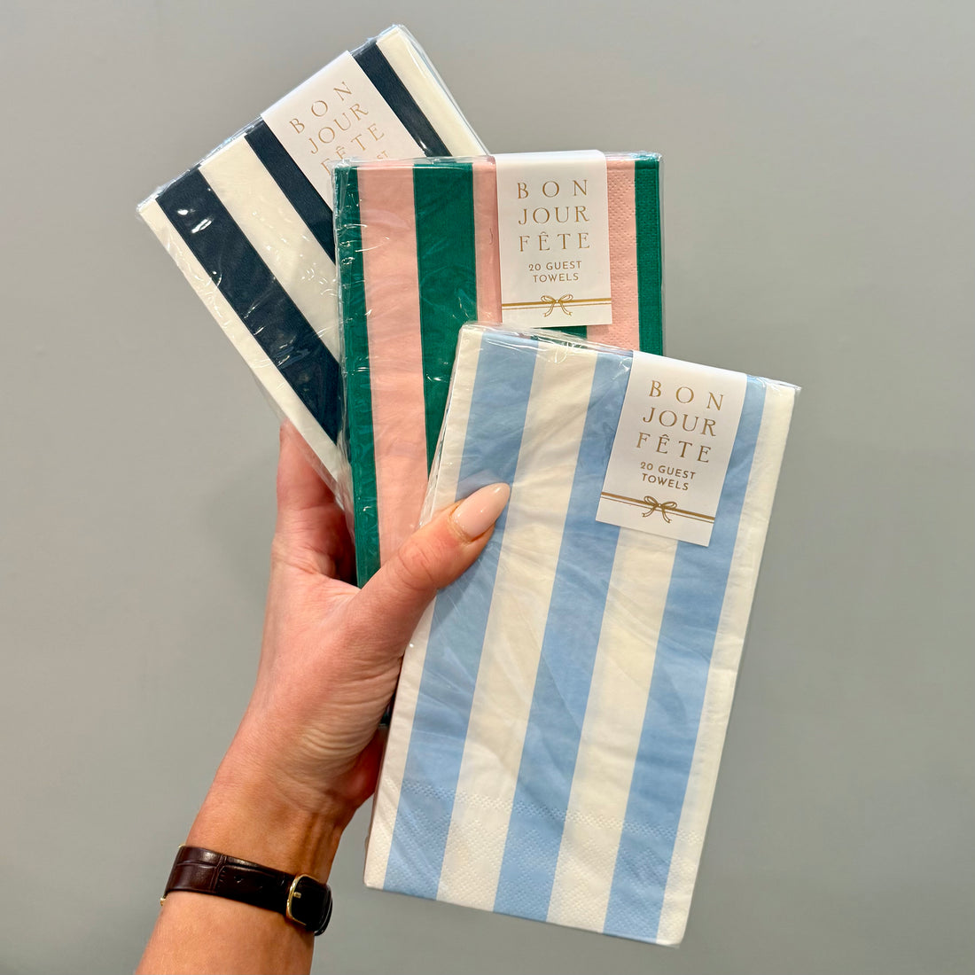 Cabana Stripe Guest Towels