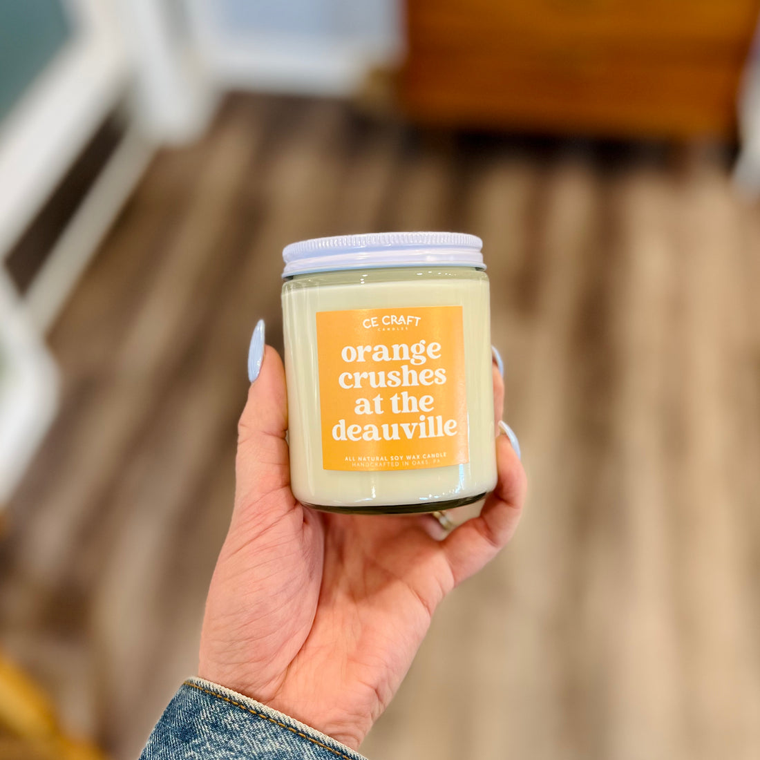 &quot;Orange Crushes at the Deauville&quot; Candle