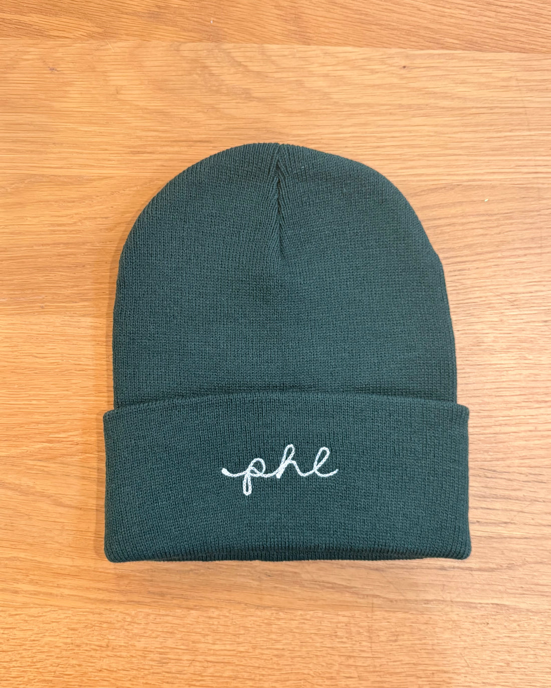 &quot;PHL&quot; Chainstitch Beanie