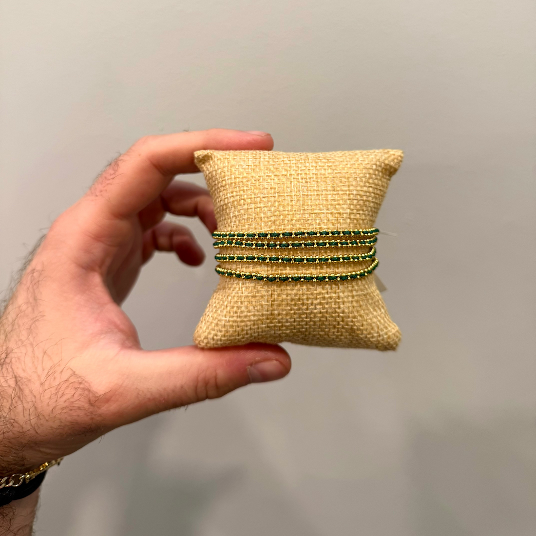 Green Seaweave Bracelet