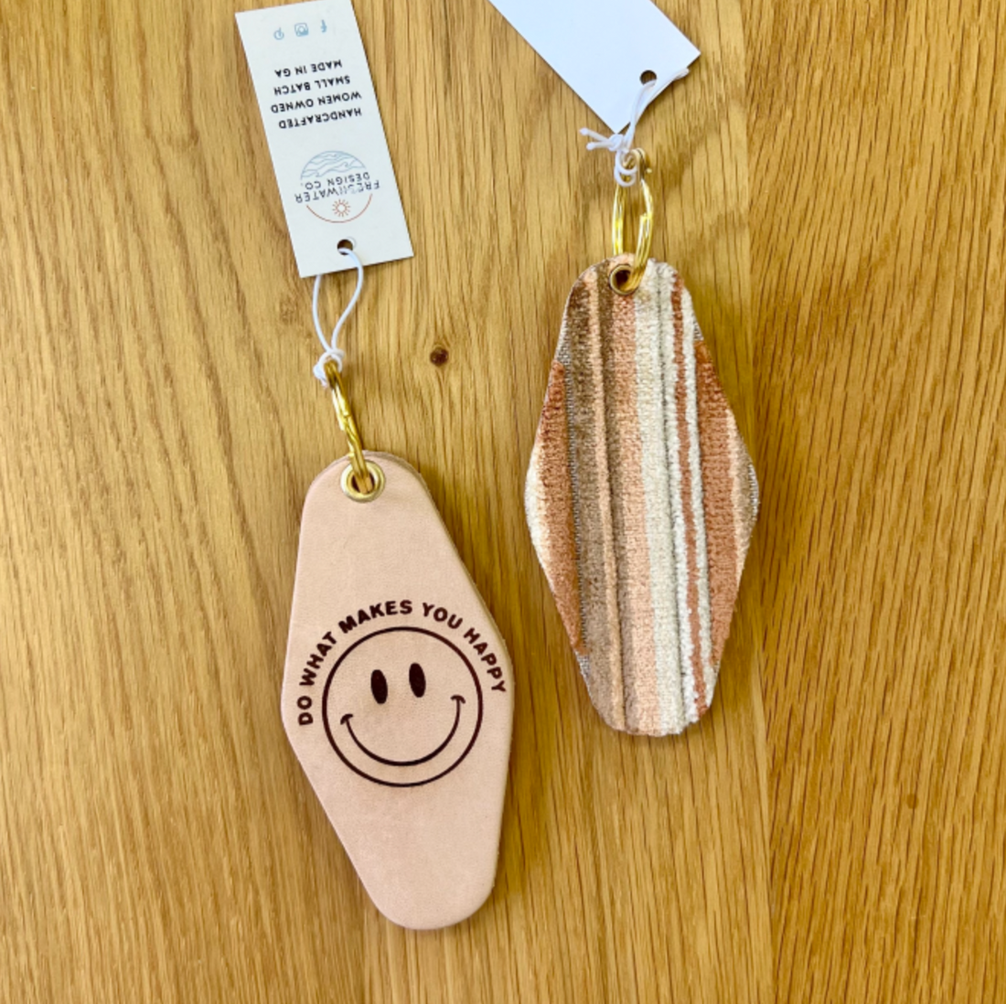 "Do What Makes You Happy" Key Tag
