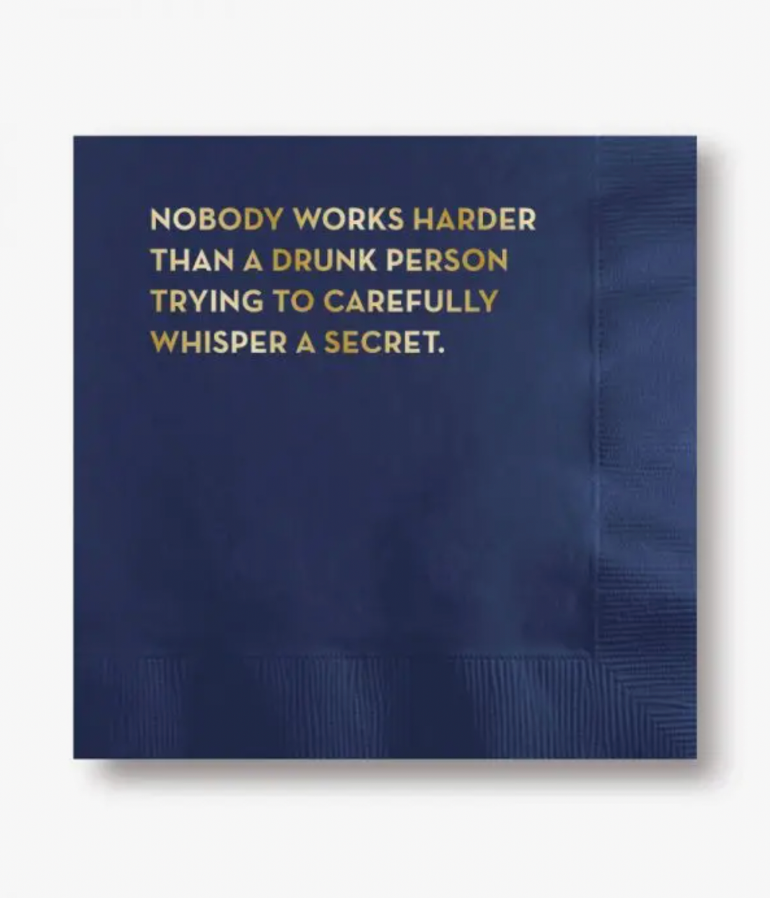 "Drunk Person" Cocktail Napkin