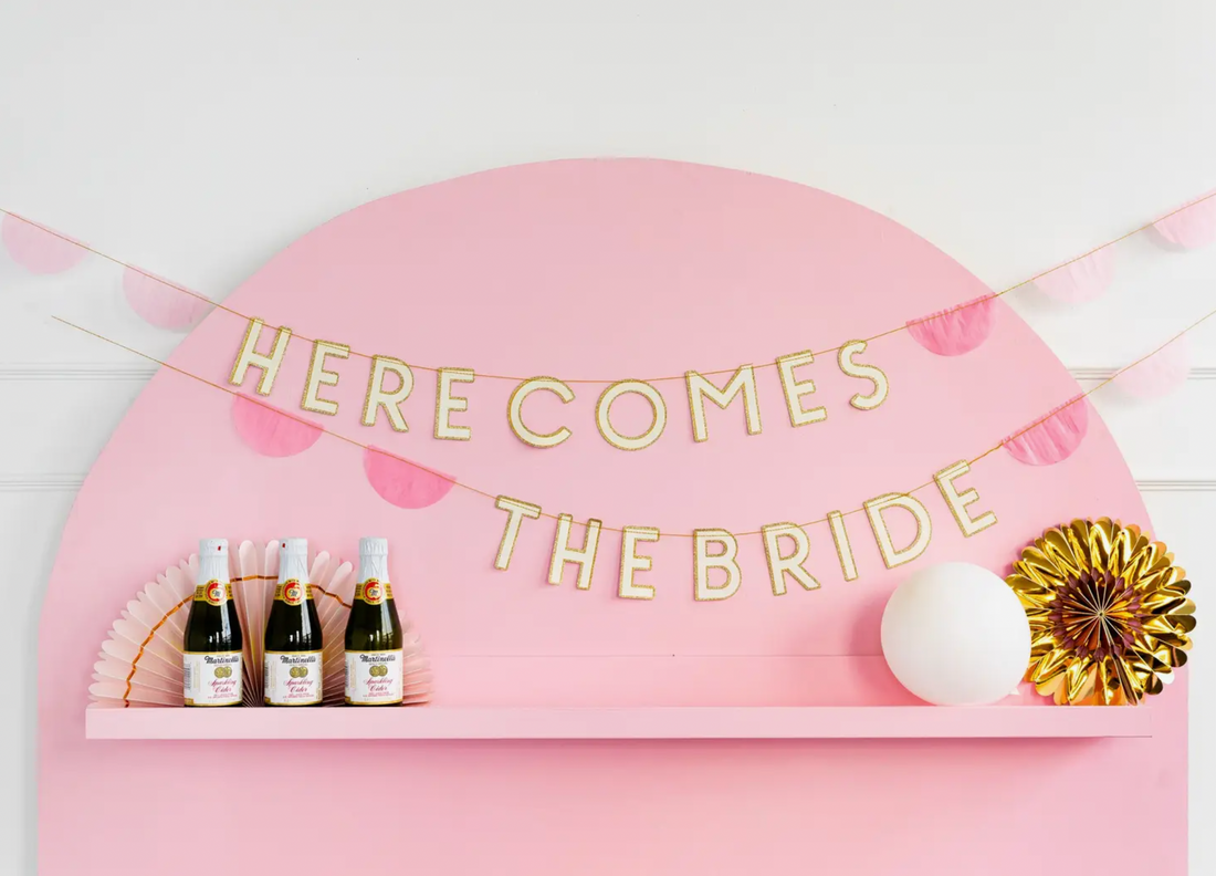 &quot;Here Comes The Bride&quot; Banner