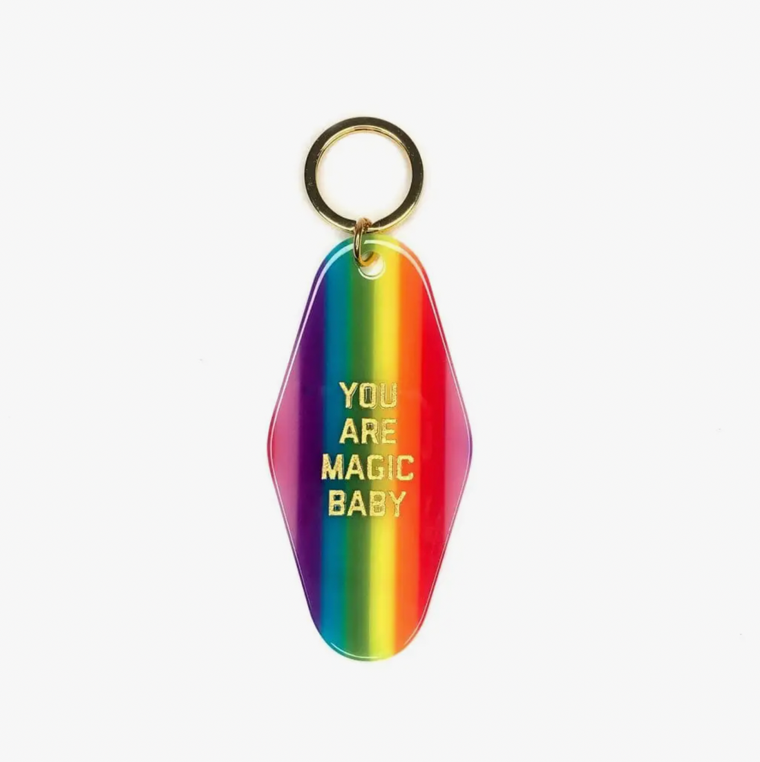 &quot;You Are Magic Baby&quot; Key Tag
