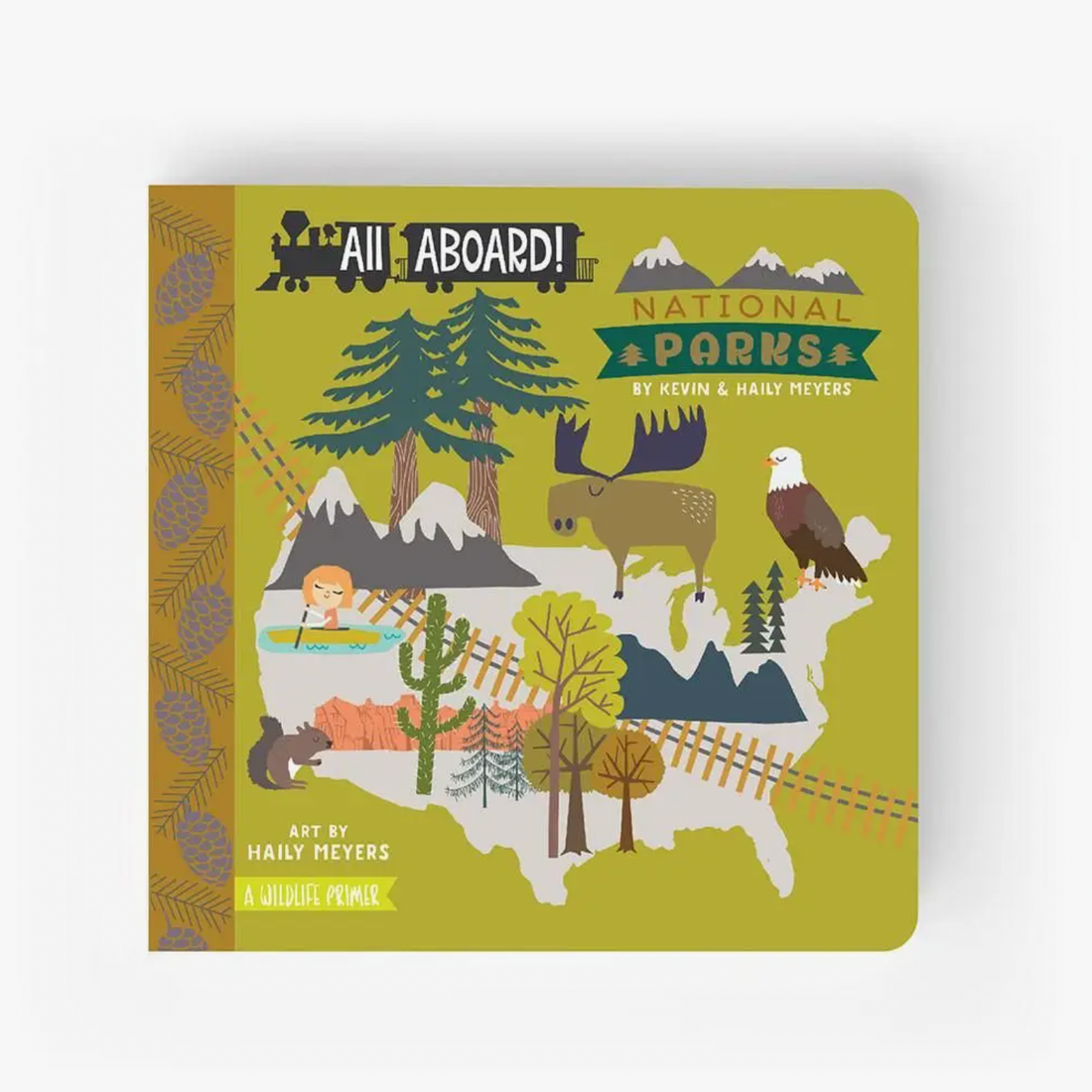 All Aboard! National Parks Board Book