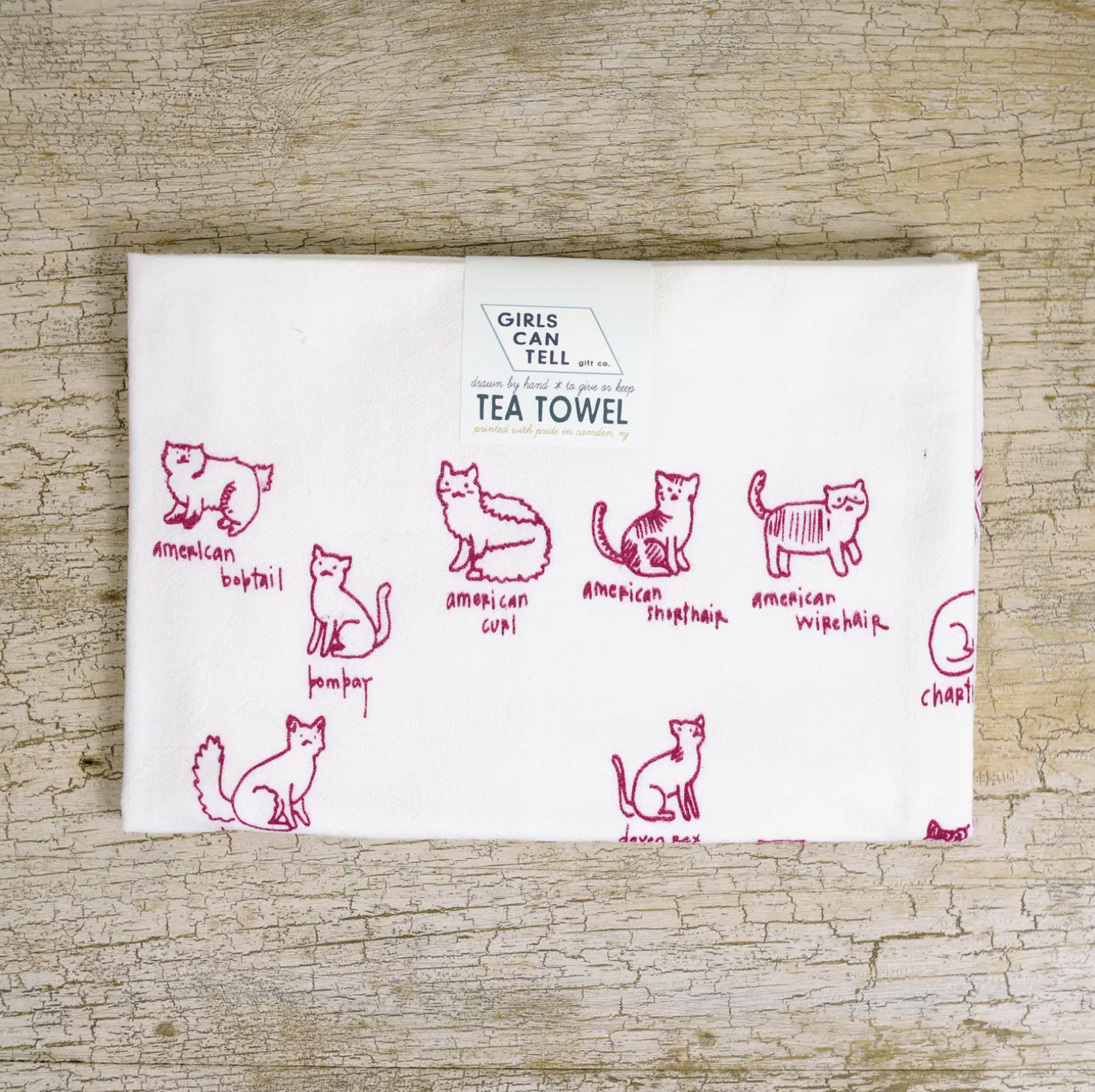 Cats Tea Towel