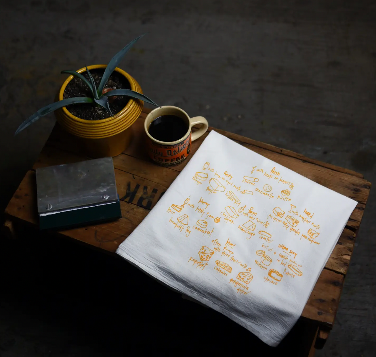 Cheese Tea Towel