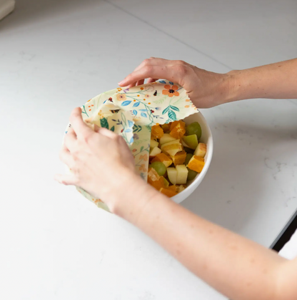 Floral Beeswax Food Wrap Set