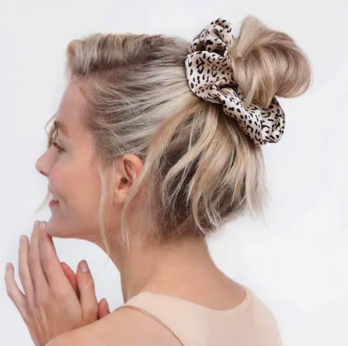 Leopard Brunch Scrunchie