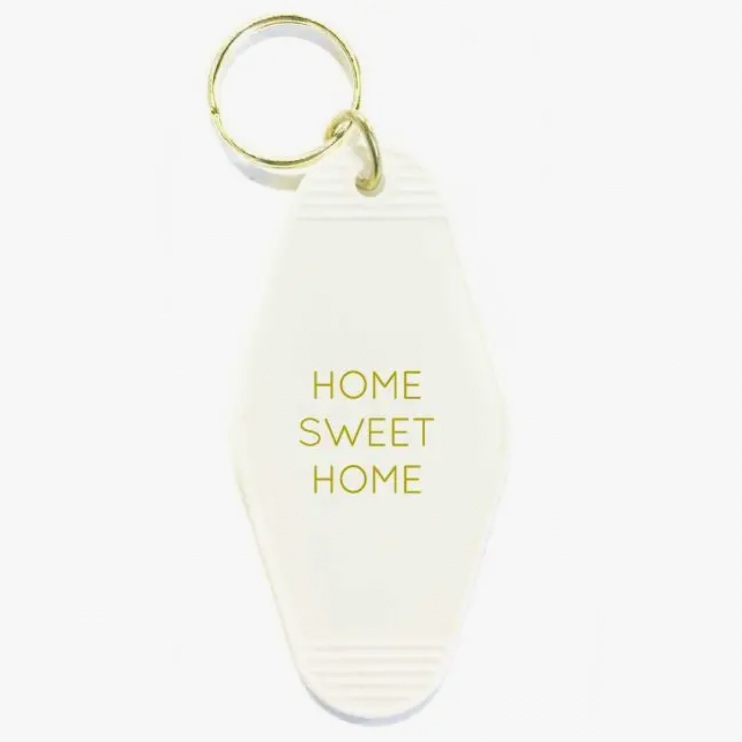 Home Sweet Home (White) Key Tag