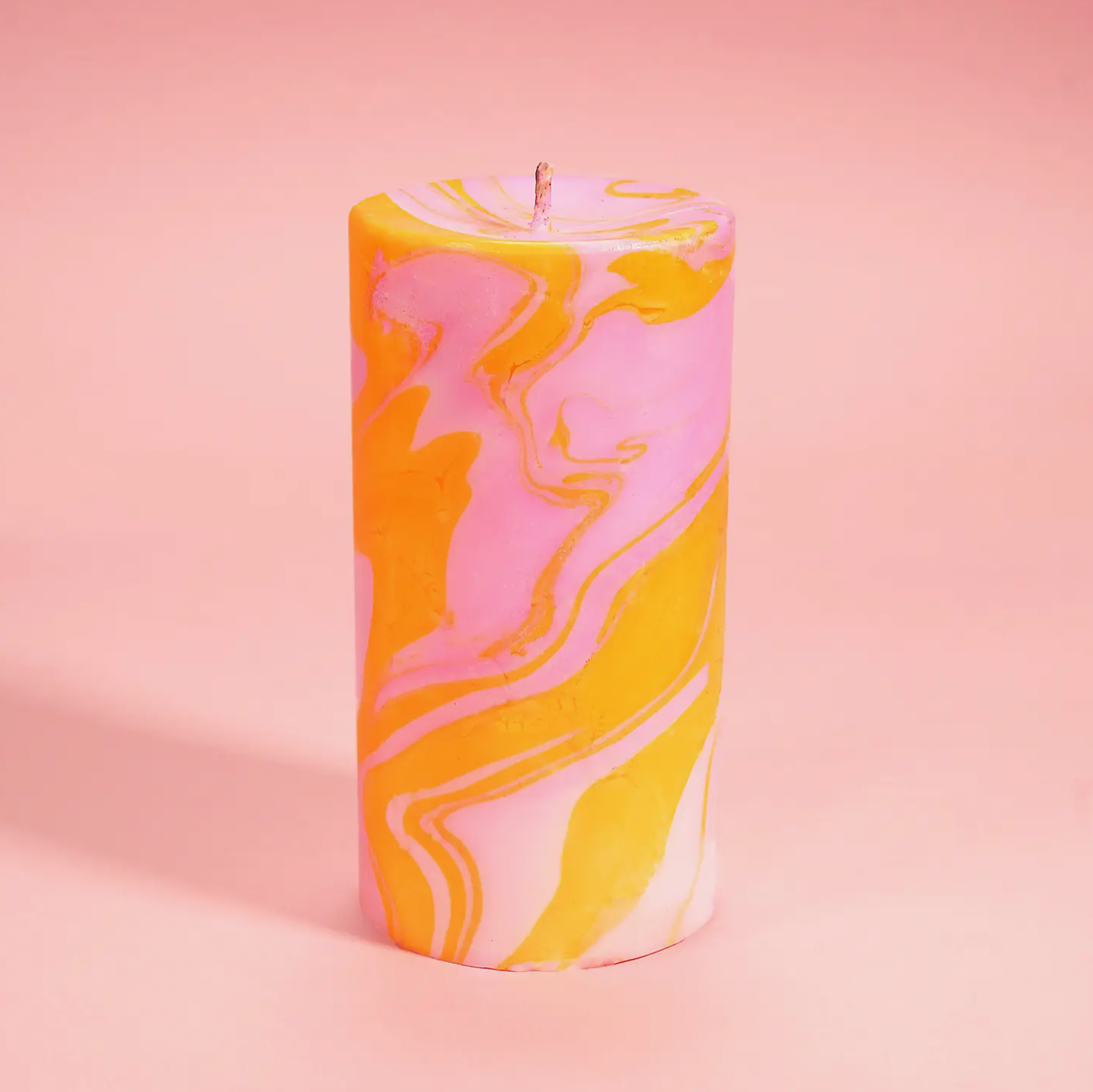 Marble Pillar Candle