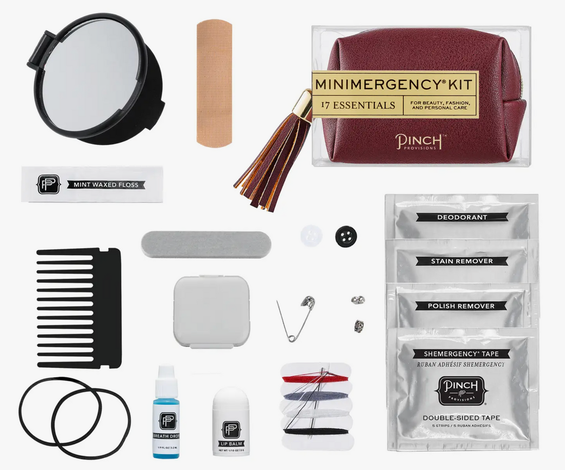 Oxblood Minimergency Kit