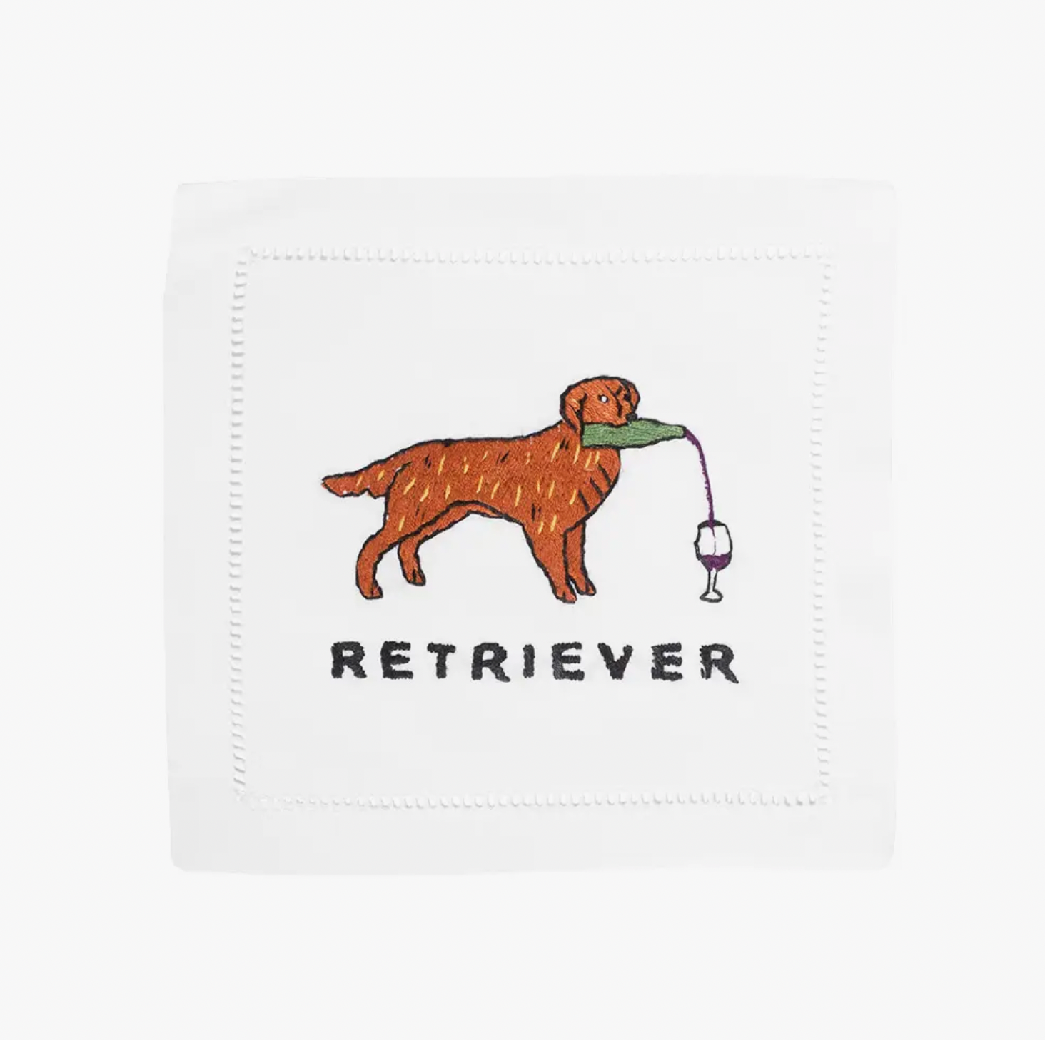 Retriever Cocktail Napkin