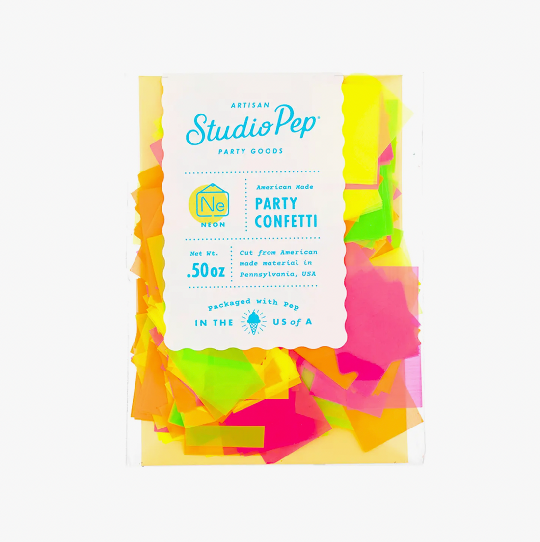 Neon Party Confetti